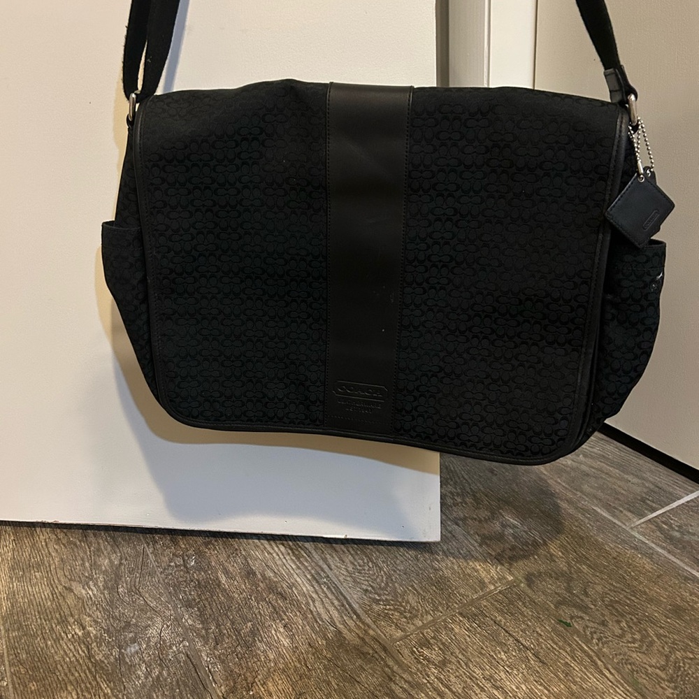 Coach Black Men's Messenger Bag